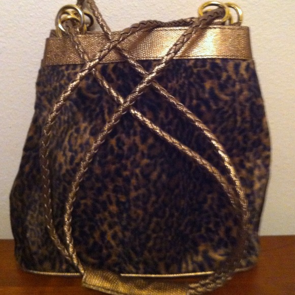 Leopard Print Purse