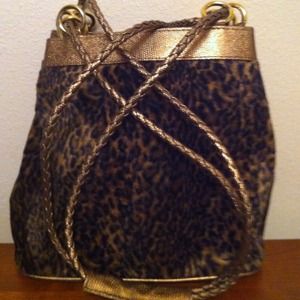 Leopard Print Purse