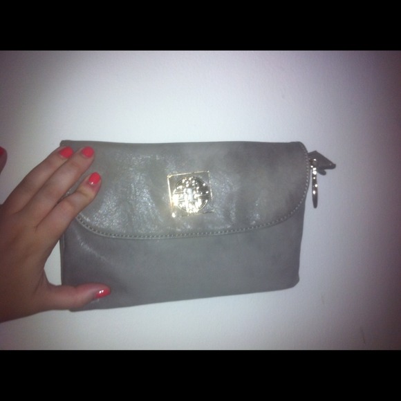 SOLD Super cute gray clutch SOLD