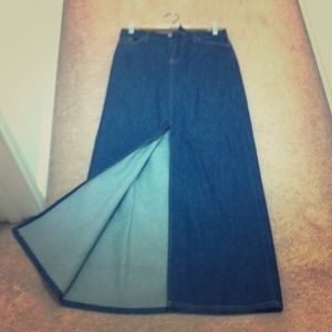 Gap denim skirt