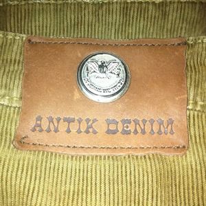 Antik denim corduroy