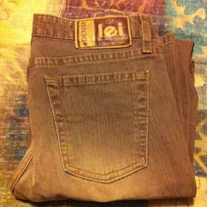 Comfy Brown Stretch Boot Cut Jeans!!!