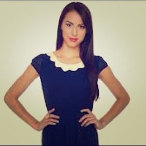 Reduced! Sweet Shoppe Navy Blue Dress