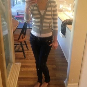 Hollister  striped sweater