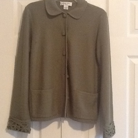 Judith Hart Petites Green sweater