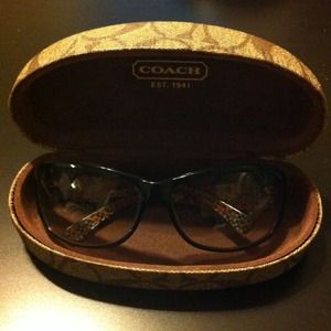 Reduced! Coach Sunglasses w/ Case -Like New