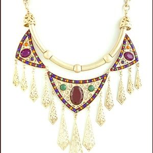 FILIGREE DETAIL ETHNIC NECKLACE