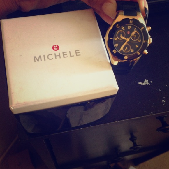 Black Michele watch