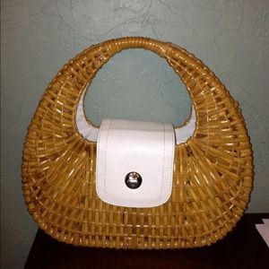 Reserved ❇REDUCED❇Neiman Marcus straw handbag