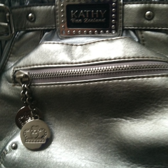 ---Traded---Cute silver tone Bag you will love it