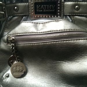 ---Traded---Cute silver tone Bag you will love it