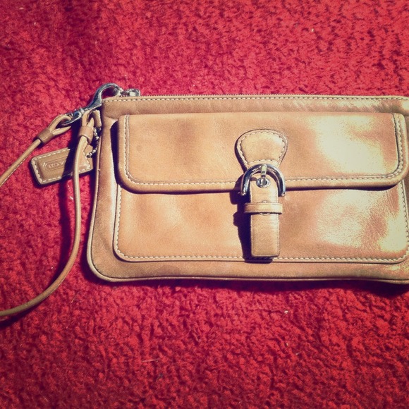 Authentic Coach Wristlet