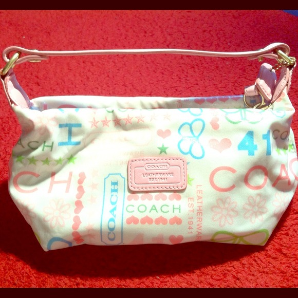 Authentic Coach Small Handbag