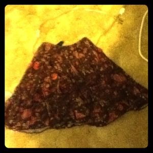 A beautiful floral child's skirt size 6