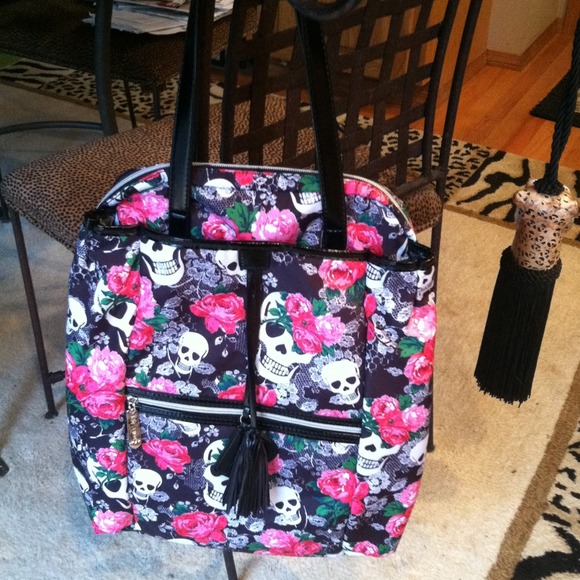 SOLDBetsey Johnson backpack Bag/ Skulls main image 4