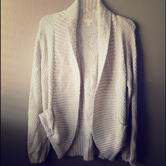 Silence + Noise Large cable knit sweater