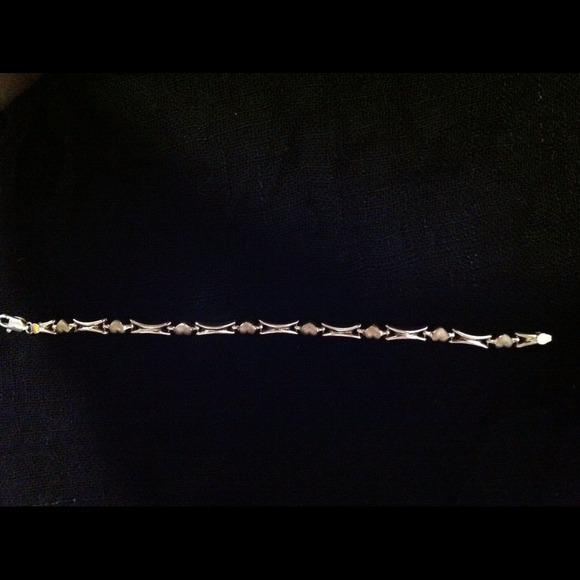 SOLD!!!! Sterling Silver Heart bracelet