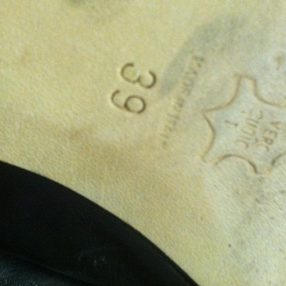 Sophie leather flat made Italy - Picture 4 of 4