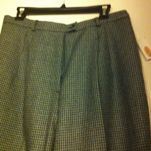 Wool pants