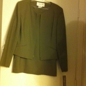 2 piece skirt and jacket suit