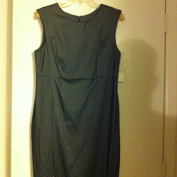 Gray sequin dress