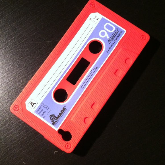 iPhone 4 tape cassette case