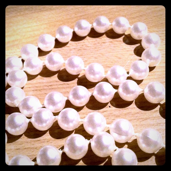 Faux Pearl Necklace