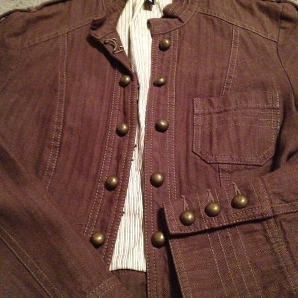 Brown H&M Fall Jacket - Picture 2 of 4