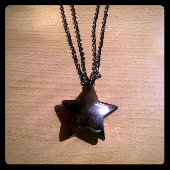 Extra Long Star Necklace