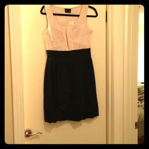 NWT Black and white cocktail dress