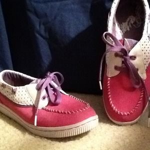 Reserved-Pink loafers