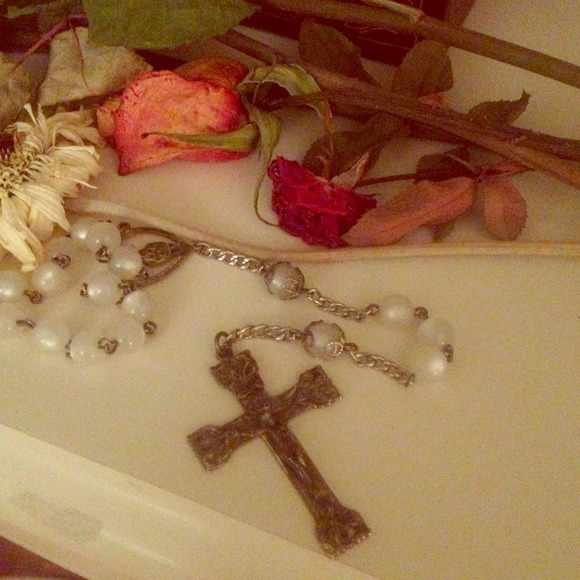 Rosary sterling silver