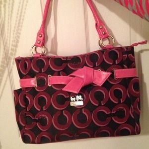 🔴Reserved for triciazd🔴Pink Coach inspires purse
