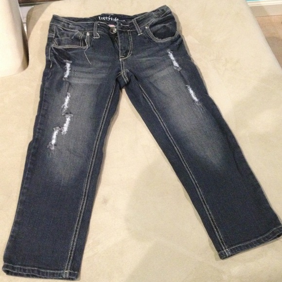 Three quarter jeans
