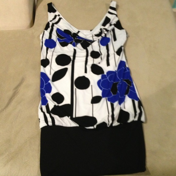 Floral mini dress