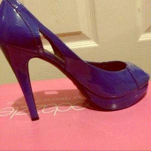 Blue heels
