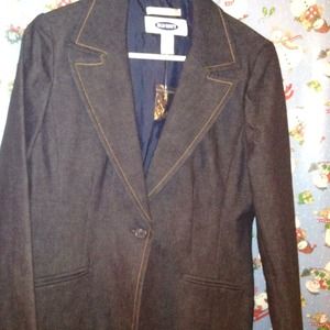 Denim blazer!
