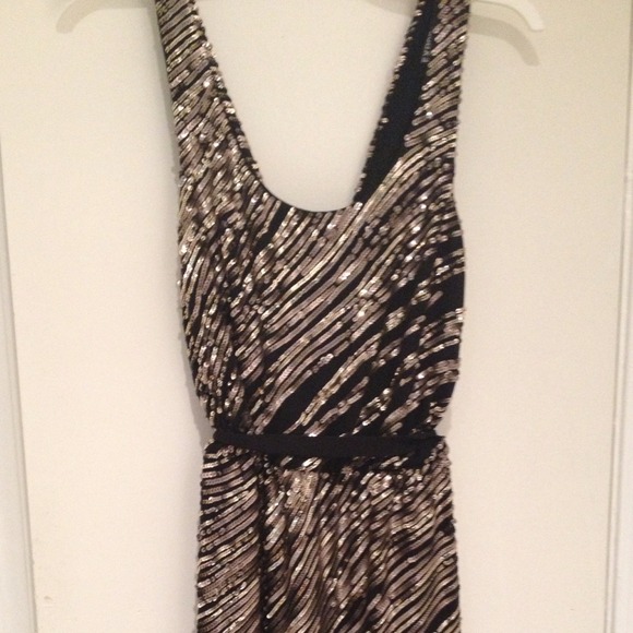 Express sequin dress