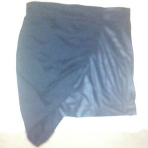 Catherine Malandrino black asymmetrical mini skirt