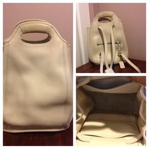 Vintage COACH drawstring bag