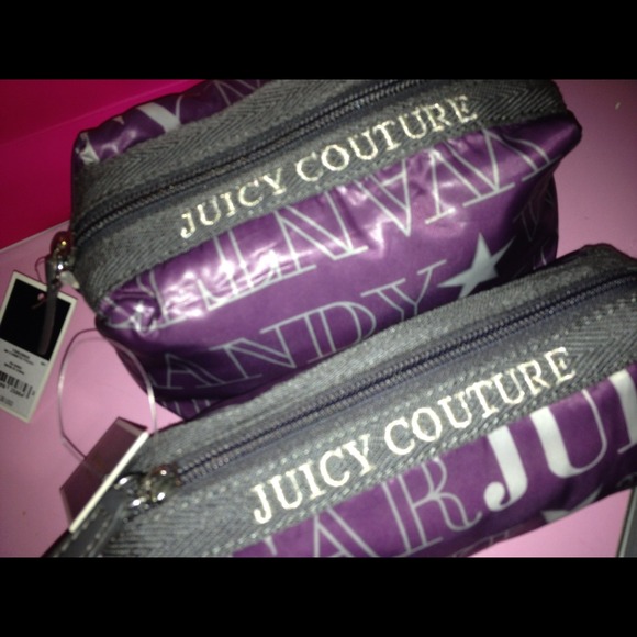 ✂NWT's.. 💄👛👝2 Juicy Couture Cosmetic Cases!! 💓 - Picture 4 of 4