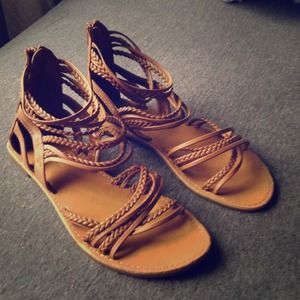 Brown sandals