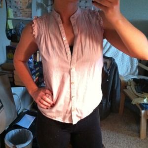 Sleeveless pint gap blouse