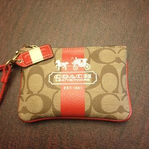 Authentic COACH wristlet