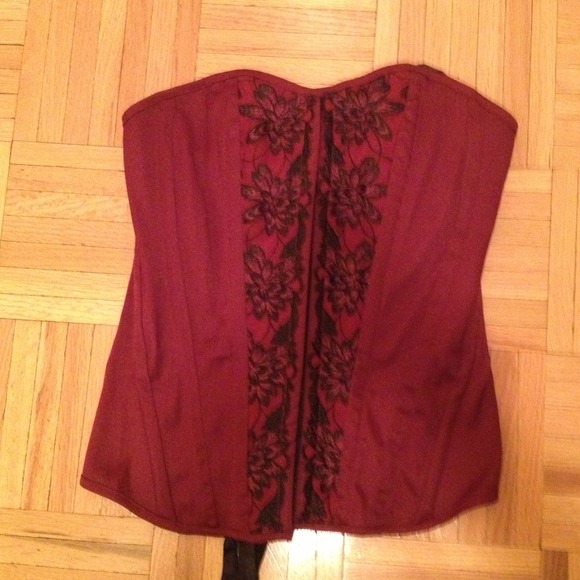 Red corset