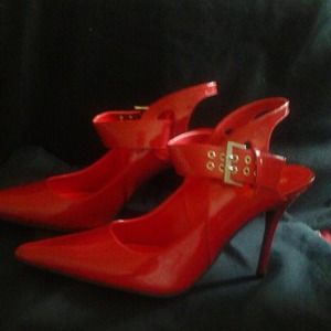 Red high heels