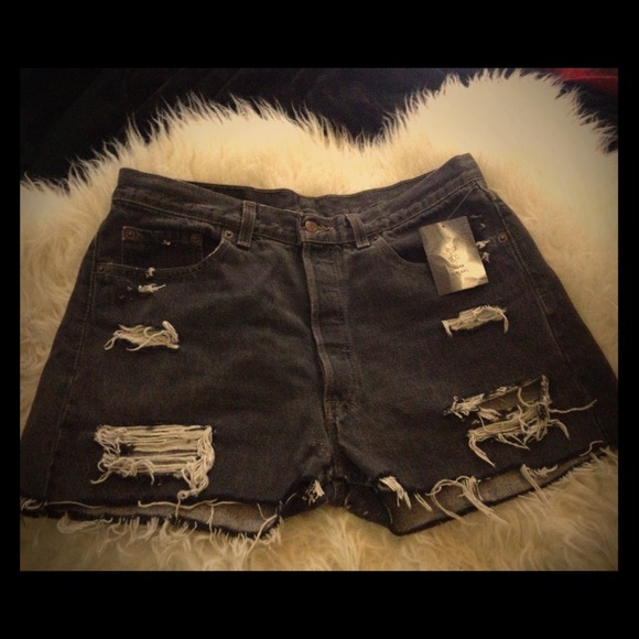 denim cut off shorts NEW with tags