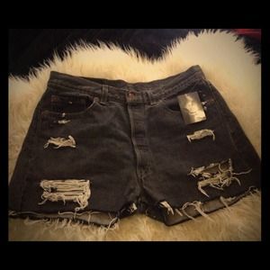 denim cut off shorts NEW with tags