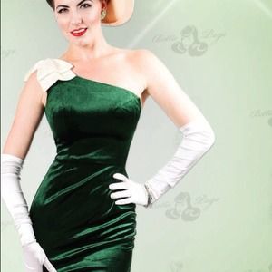 Bettie Page Emerald Green Dress (Never Worn, NWT)