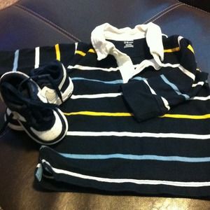 Gymboree baby boys rugby